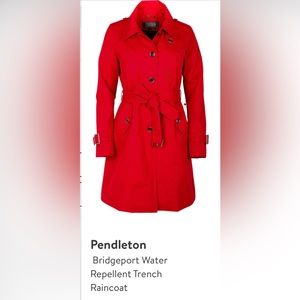 Pendleton Bridgeport Water Repellent Trench Raincoat